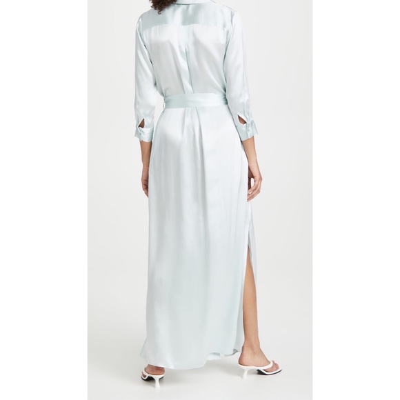 L’AGENCE Cameron 💯 silk shirt dress sz SP - Picture 14 of 16